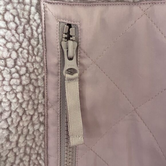 Rails Lorna Sherpa fleece jacket Womens Medium lilac purple pink Sherpa Snap Up - Picture 6 of 14